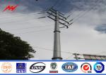 35 FT Galvanized Steel Tubular Pole 69 Kv Steel Transmission Poles Pakistan