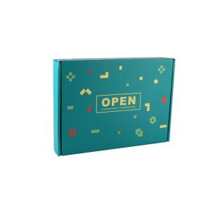 Quality Glossy Art Paper Custom Clothing Packaging Boxes Hot Foil Stamping Lid And Bottom wholesale