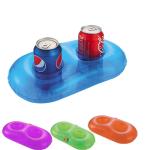 Popular PVC Beach Bum Inflatable Drink Can Holder,promotional gifts