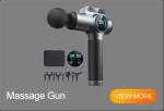 8 Heads Hand Held Body Massager Relieves Stiffness Percussor Massager