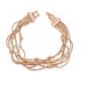 Buy cheap (B-125) Fashion Design Rose Gold Plated Link Chain Bangel Bracelet for Women from wholesalers