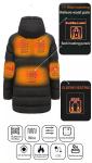 ODM Graphene Heating Jacket , Electric Heated Fleece Jacket Far Infrared