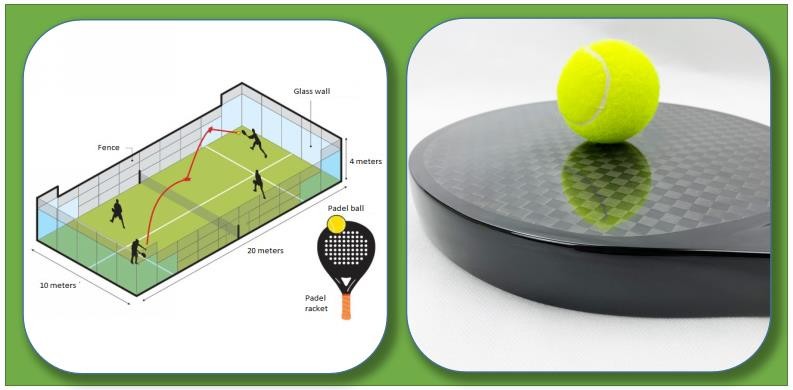 Customized Drop Shot Beach Tennis Racket 12k Paddle Tennis Raquet