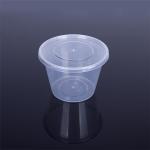 Food Grade PP 500ml Disposable Plastic Food Tray