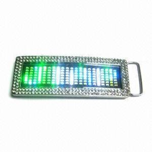 Quality Top quality Scrolling LED message belt buckle wholesale