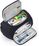 HVOMO BIG CAPACITY PENCIL CASE HIGH LARGE STORAGE POUCH MARKER PEN CASE TRAVEL