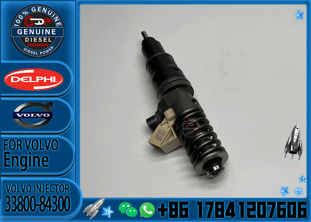 fuel unit injector 33800-84310 BEBJ1F08001 33800-84300 22378579 22501885 28422197 For VOL