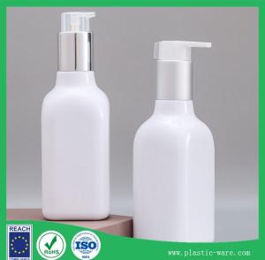 Quality 200 ml Body Lotion press bottle in white color empty plastic cosmetic bottles wholesale