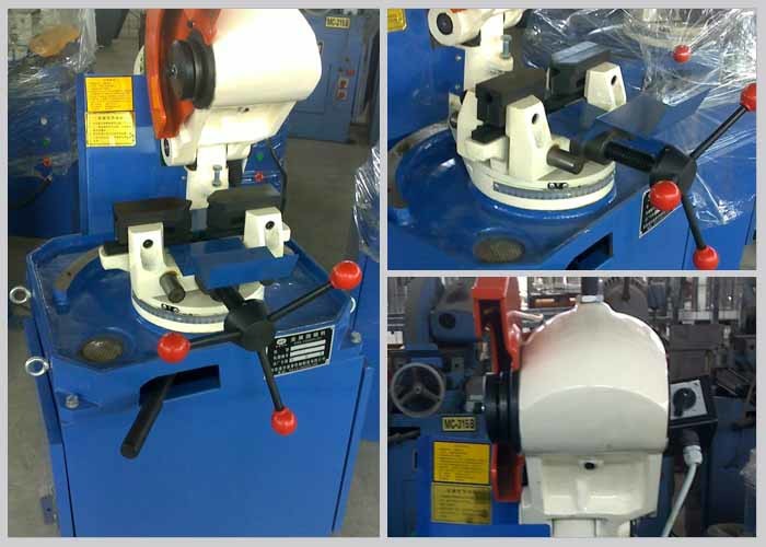 High Efficiency Steel Pipe Cutting Machine , Professional Pipe Cutting Equipment