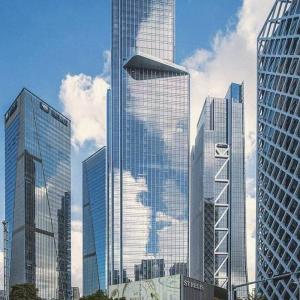 Quality Convenient Construction Curtain Wall Aluminum Alloy Unit System Curtain Wall wholesale
