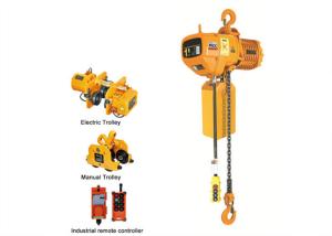 Quality 0.25t-50t Workshop Hook Electric Chain Hoist Crane 380V 220V wholesale