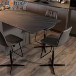 Plywood Modern Stylish Ready to Assemble Modular Kitchen Cabinet Furniture in