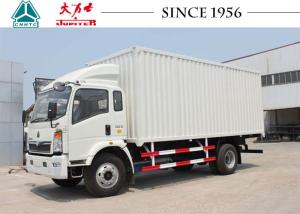 Quality SINOTRUK HOWO 4x2 15T Light Duty Cargo Box Truck wholesale