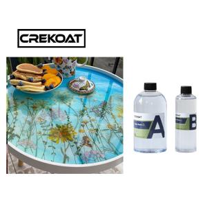 Quality High Gloss Ultra Clear Epoxy Resin For Artwork Creation UV Resistant wholesale