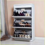 Apartment Modern 120cm PVC Coating MDF Wood Shoe Organizers