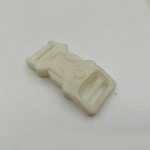 Quality CE CCIC 37.8mm Plastic White Side Release Buckle For Nylon Webbing wholesale