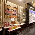 Large Shop Display Showcase / Glass Food Display Case Customized Size