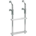 Durable Aluminum Hardware Products Compact Boat Ladder With 12" Wide Aluminum