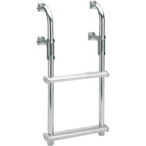 Quality Durable Aluminum Hardware Products Compact Boat Ladder With 12&quot; Wide Aluminum Steps wholesale