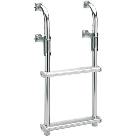 Durable Aluminum Hardware Products Compact Boat Ladder With 12" Wide Aluminum