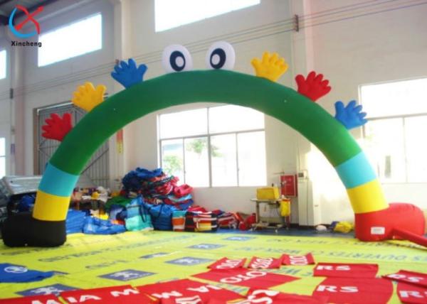 Customized Commercial Inflatable Advertising Signs Arch For Outrdoor Activities