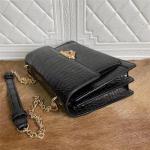 Authentic Crocodile Belly Skin Women Flap Purse Genuine Alligator Leather Lady