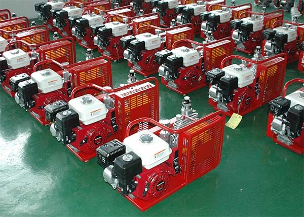 30Mpa 100L/min SCBA, EEBD Refilling Electric, Petrol Air Compressor