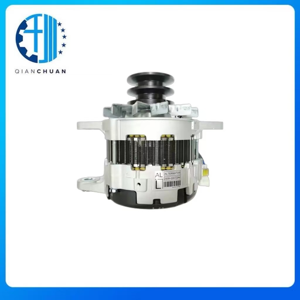 Alternator VH27060-E0190 for Kobelco SK485-8 SK485-9 SK485LC-9 Excavator Engine Spare Parts for Machinery Construction