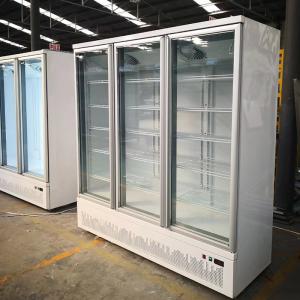 Quality Seld-contained vertical Display Fridge Glass Door Refrigerator Merchandiser wholesale