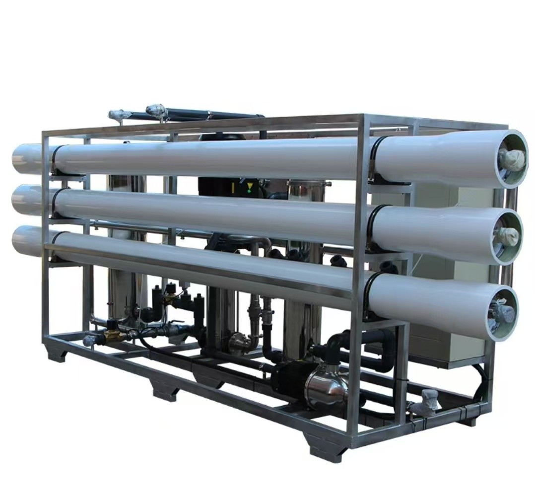 10 Tons T/H Reverse Osmosis Pure Water Equipment Large Scale Industrial Circulating Water Water Reuse Equipment Water Purification Device