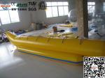 Fire resistance Yellow Banana Fishing Boats For Commercial Rental