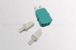 Fiber Optic Connector Adapters LC Duplex Quad 850nm 1310nm Wavelength