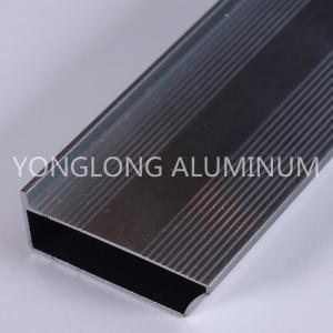 Quality Strong Hardness Aluminium Profile For Glass Doors Rectangle Shape wholesale