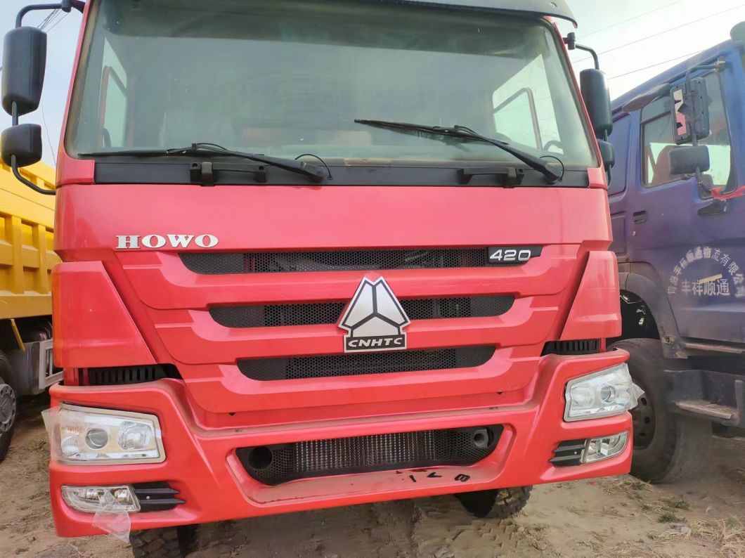 HOWO 8*4 Cheap Used Dump Truck for Sale in Different Color