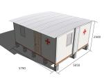 Sandwich Panel Isolation Room Customize Well Insulated Prefab House Modular