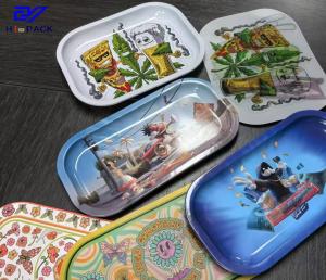 Quality Beautiful Patterns Of Weed Packaging Tray With Magnet Lid wholesale
