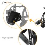 Brushless 12AH ISO13485 Collapsible Electric Wheelchair