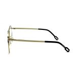 FM7124 Round Top Bar Stainless Steel Womens Optical Frames For A Timeless Chic