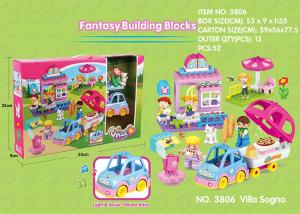 Quality Fire Station Building Blocks Educational Toys W / Functions For Age 3 Years Kids 49Pcs wholesale