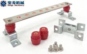 Quality Lightning Protection Grounding Equipment Room Tin Plated Copper Busbar with PU Cover wholesale
