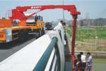 Euro 5 Special Purpose Truck , 18m Bridge Inspection Vehicle Bucket Type