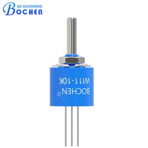 Quality Adjustable Shaft Single Turn Cermet Trimmer Potentiometer 100k wholesale