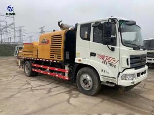 Quality Used SANY SY5133THBE C10 Diesel Concrete Line Trailer Pump Truck Mounted 2019 wholesale