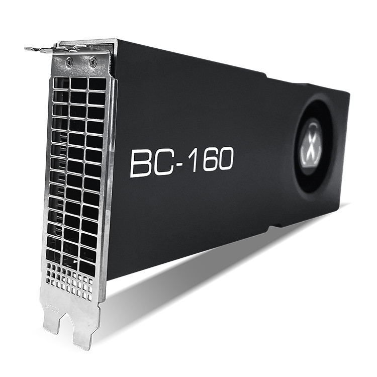 BC-160 ADM Computer Graphics Card Navi 12 Core 8GB HBM2 Memory With 2304 Stream Processors