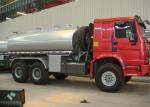 6×6 Full Drive Howo Chemical Tanker Truck For Hydrochloric Acid Transport