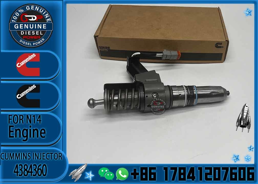Factory OEM quality Brand New Diesel Common Rail Fuel Injector Assembly 4307516 3087560 4384360 for C ummins N14 engine