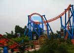 24 Seats Theme Park Roller Coaster Amusement Park Equipment Mini Roller Coaster