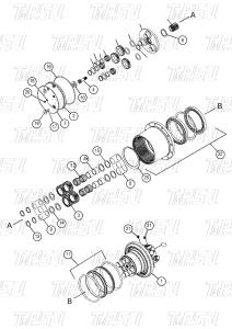 Quality Depend On Steel Planetary Reducer Excavator Travel Motor Excavator Swing Reducer wholesale