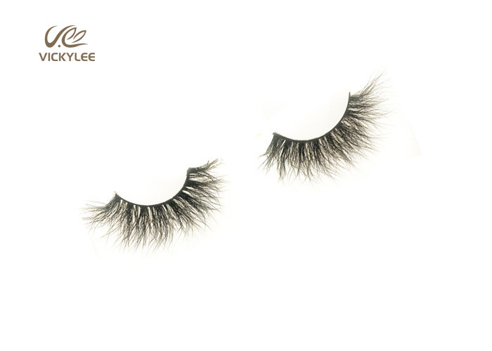 Plastic Cotton Stalk Fluffy 22mm Dramatic False Eyelashes