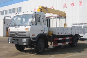Quality Straight 5t Truck Mounted Crane 6x4 Lorry Mounted Crane wholesale